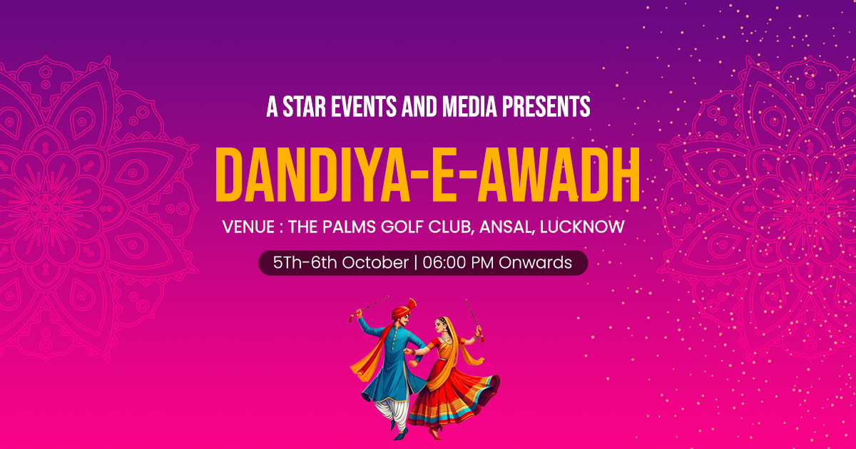 Dandiya-E-Awadh 2024: Join the Grand Dandiya Night at The Palms Golf Club, Lucknow